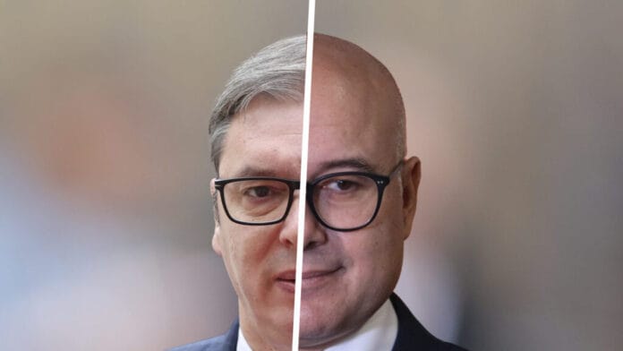 Aleksandar Vučić, Miloš Vučević Foto: EPA-EFE/MARTIN DIVISEKM.K./ATAImages
