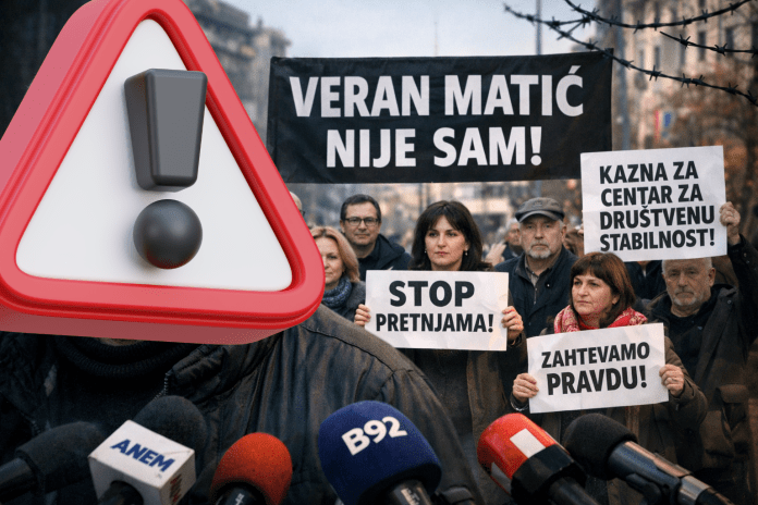 Veran Matić, B92, Centar za društvenu stabilnost, pretnje novinarima, ANEM,
