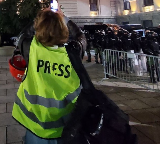 bezbednost novinara na zadatku