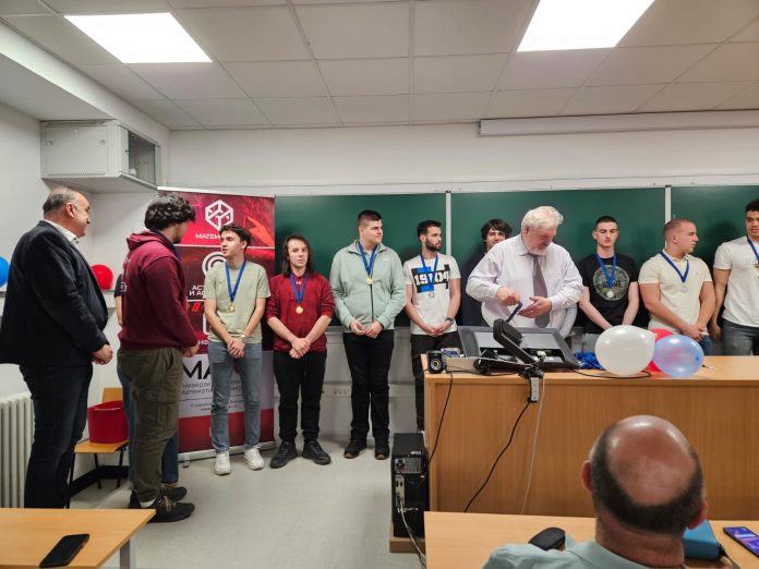 Ivan Demeter prvo mesto matematika Republičko takmičenje Beograd