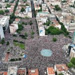 Arhiv javnih skupova: Na protestu „Ti i ja, Slavija“ bilo između 180.000 i 190.000 ljudi Slavija 23.5