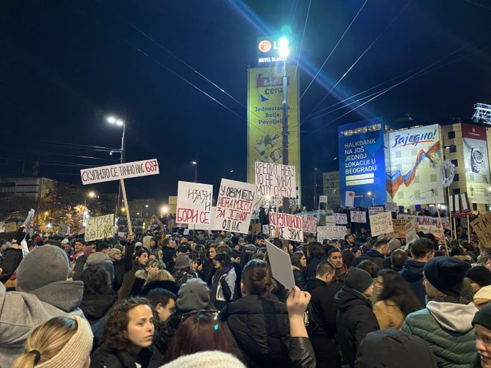 Veliki studentski protest najavljen na Slaviji 23. maja