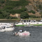 Naprednjačka „flotila“ na putu do ambisa flotila sns plovi dunavom